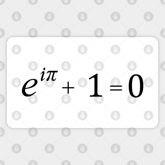 Euler's Identity Magnet by hardy 